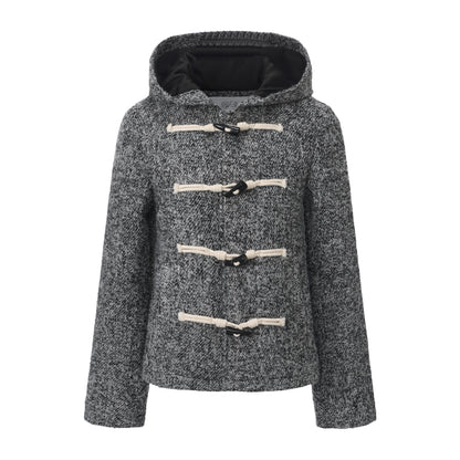 MENGMENG HOODED COAT