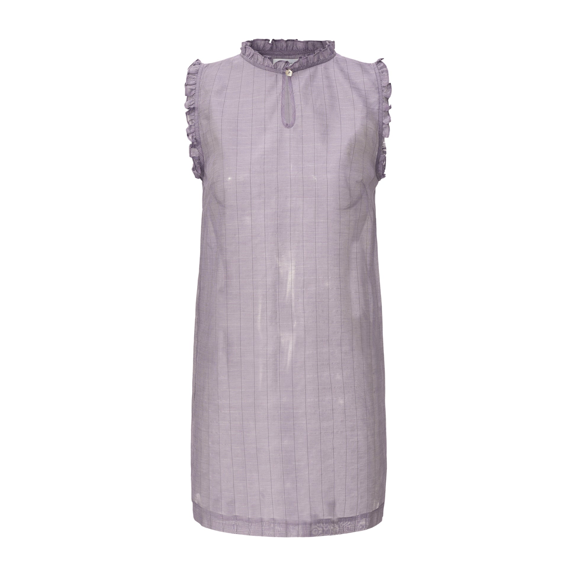 fitted lace wedding dress PURPLE CHECK LILI DRESS x GARBO – Papilav