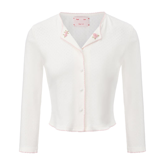 Pink Rose Brunch Cardigan
