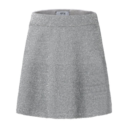 SHINY KNIT SKIRT