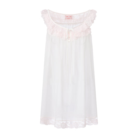 White Mellow Nightgown