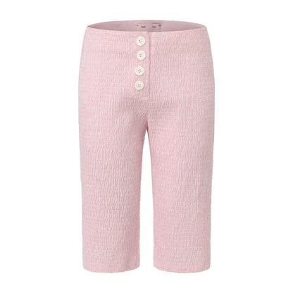 Pink Gingham Marshmallow Top and Pants Set
