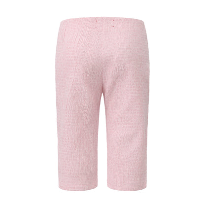 Pink Gingham Marshmallow Top and Pants Set