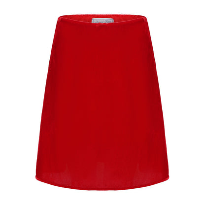 RED MUSE SKIRT