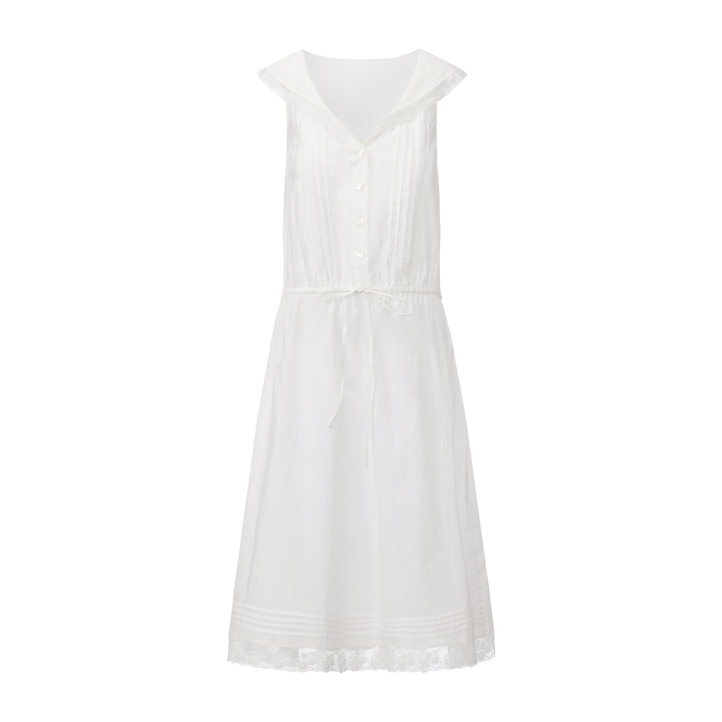 WHITE BOUQUET DRESS