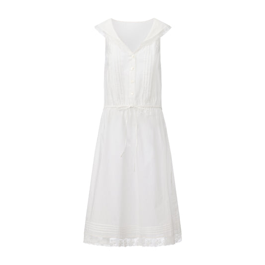 WHITE BOUQUET DRESS