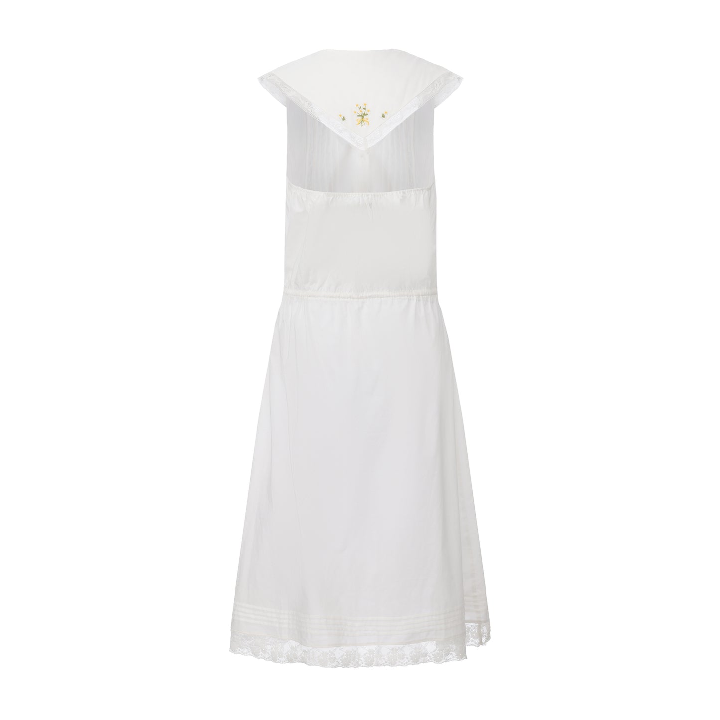 WHITE BOUQUET DRESS