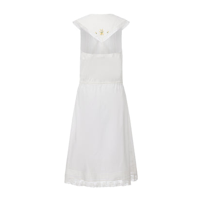 WHITE BOUQUET DRESS