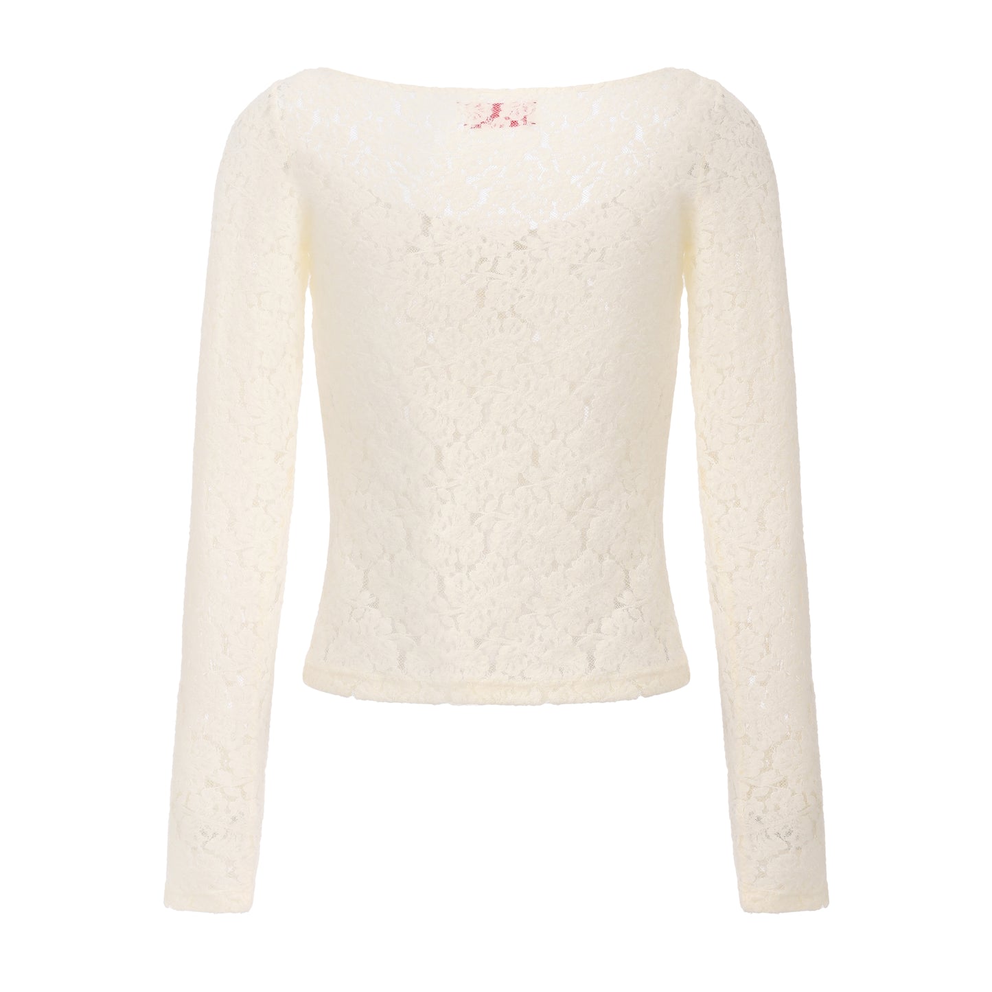 CREAM LACE ROSE TOP AND VAGUS SKIRT SET