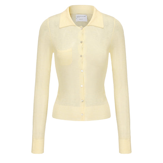 YELLOW ELSA KNIT SHIRT