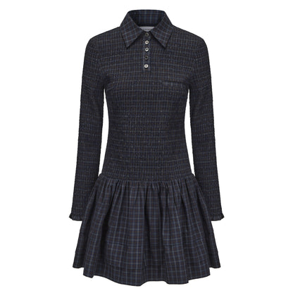 GROGERIA SMOCK SHIRT DRESS
