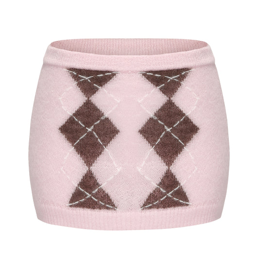 PINK STRAIGHT-A STUDENT SKIRT