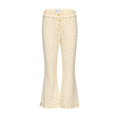 YELLOW STAR PRINT GABI PANTS
