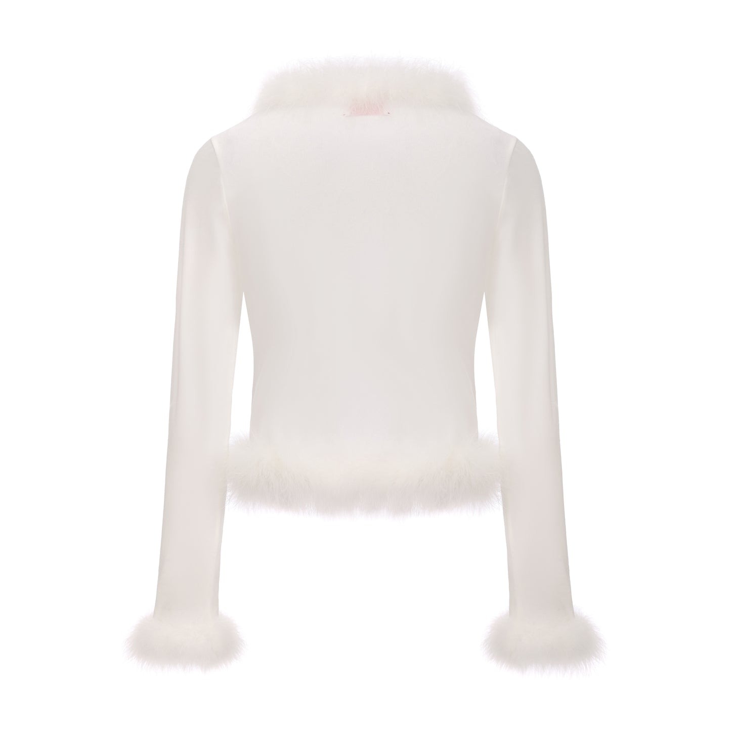 SNOWY CARDIGAN AND SKIRT