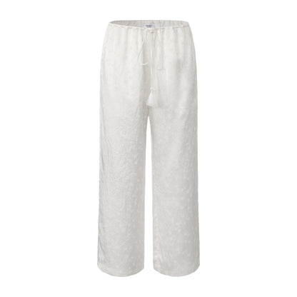 WHITE JACQUARD LILI SET x GARBO