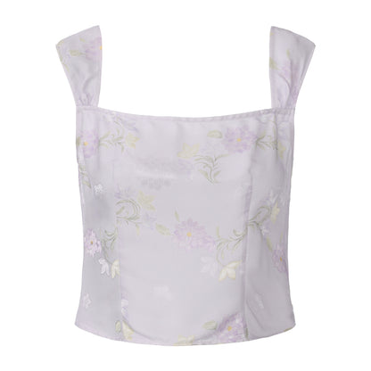 LILAC JACQUARD IRIS SET x GARBO