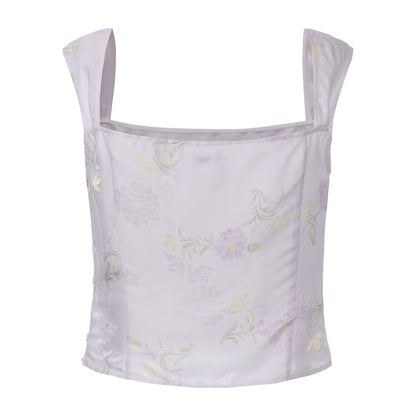 LILAC JACQUARD IRIS SET x GARBO