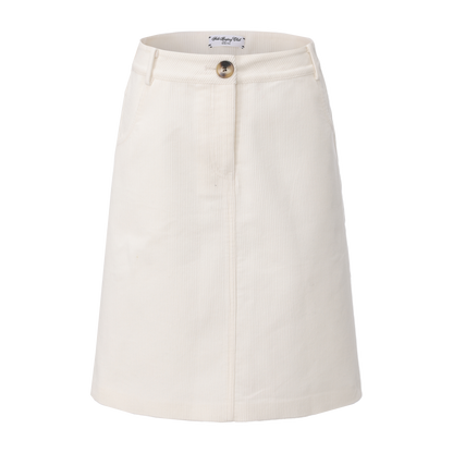 CREAM PHOEBE JACKET AND SKIRT