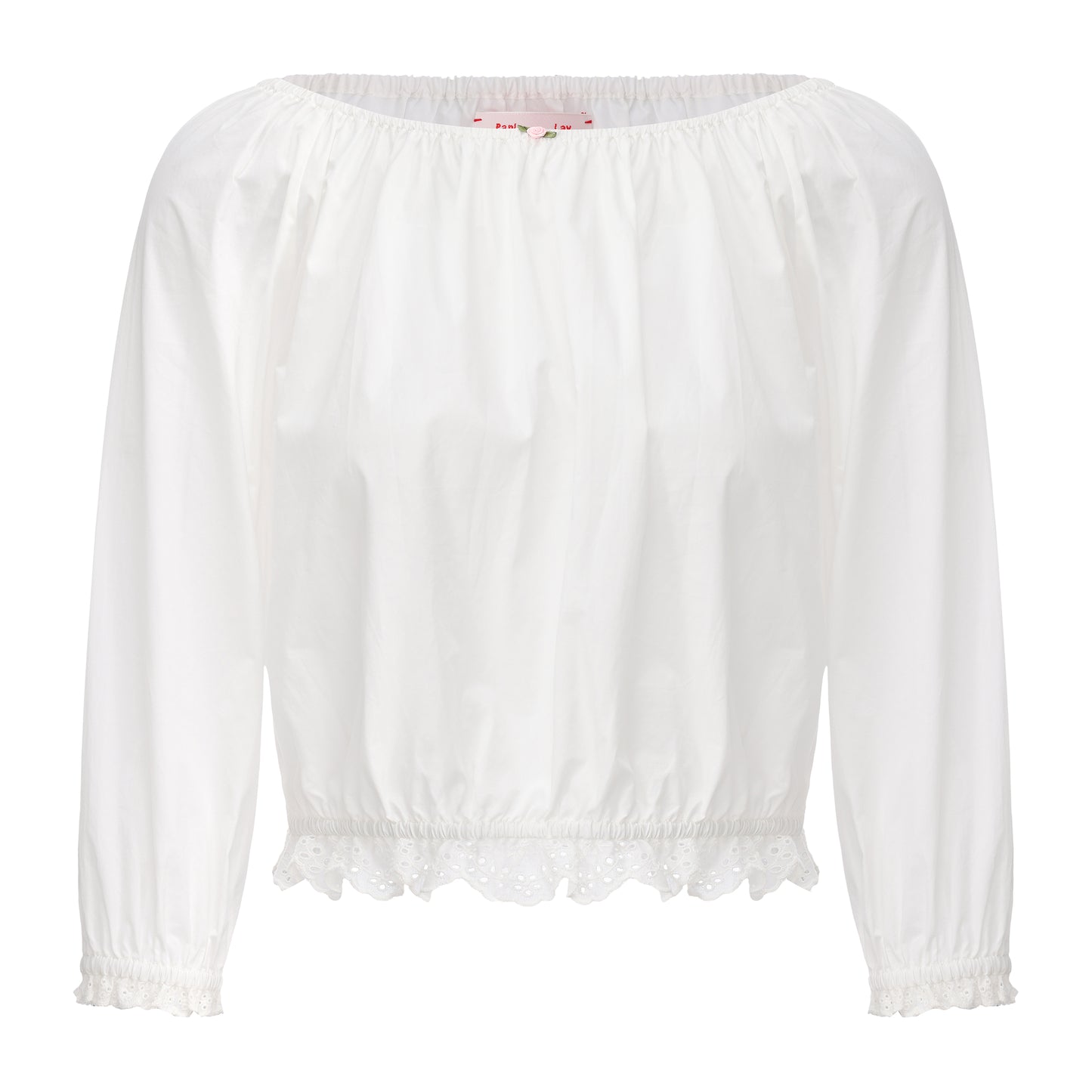 White Lounge Top and Shorts Set
