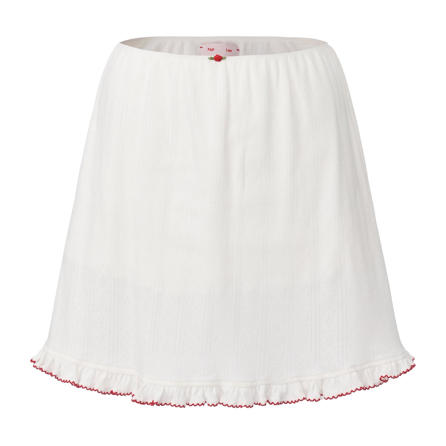 White Breezy Top + Skirt Set
