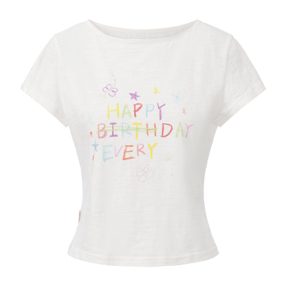 HAPPY EVERYDAY T-SHIRT