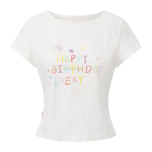 HAPPY EVERYDAY T-SHIRT