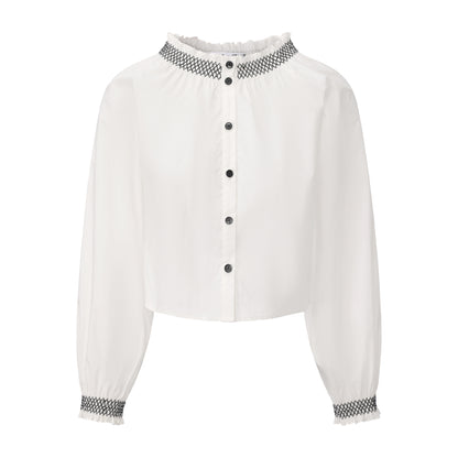 WHITE ECHO SHIRT