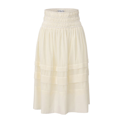 IVORY EMMA MIDI SKIRT