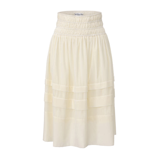 IVORY EMMA MIDI SKIRT