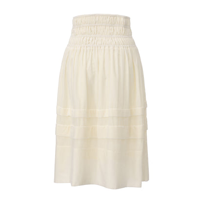 IVORY EMMA MIDI SKIRT