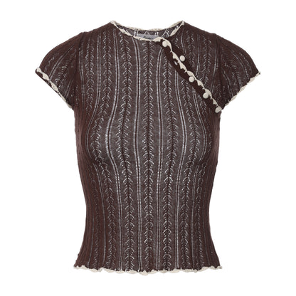 BROWN SISI KNIT SET x GARBO