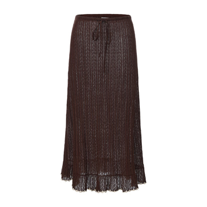 BROWN SISI KNIT SET x GARBO