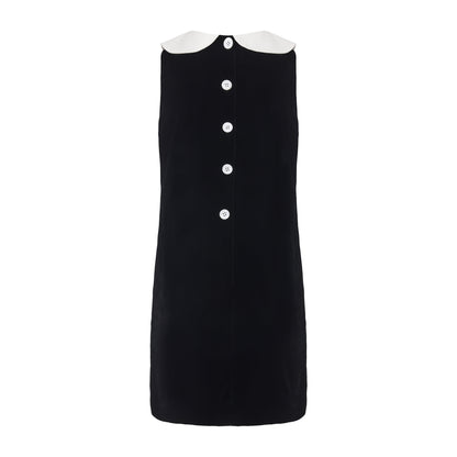 BLACK PHOEBE MINI DRESS