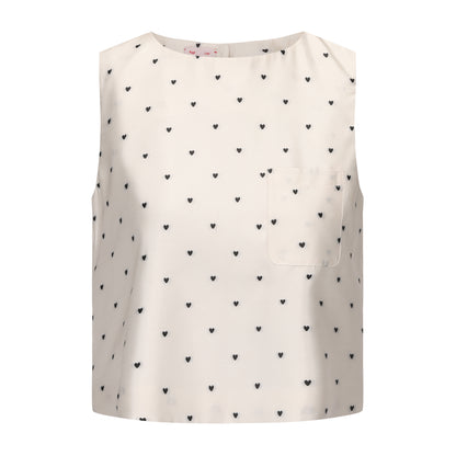 HEART POLKA DOT AMOUR VEST