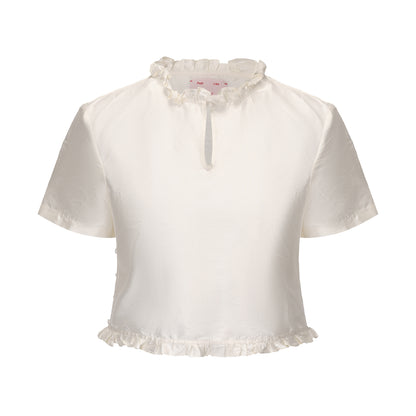 WHITE MARIE TOP