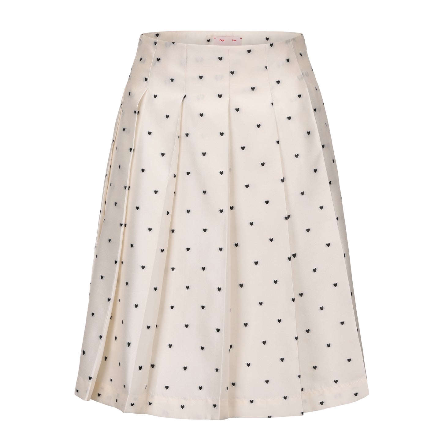 HEART POLKA DOT NINI PLEATED SKIRT