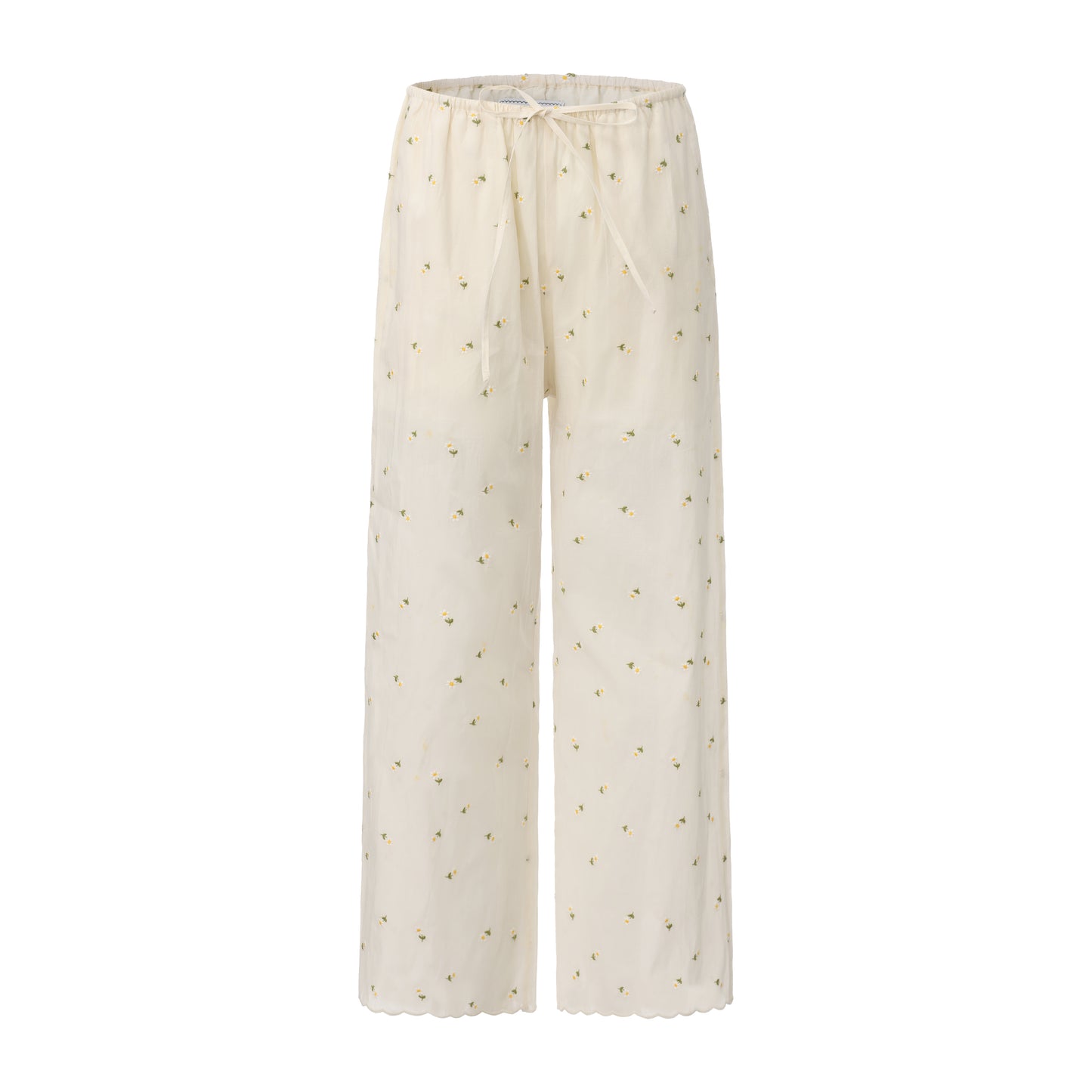 DAISY EMBROIDERY WIND CHIME PANTS SET