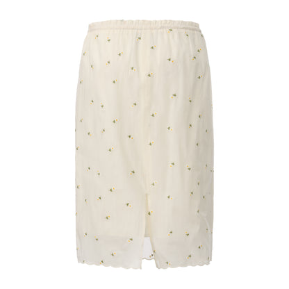 DAISY EMBROIDERY WIND CHIME SKIRT SET
