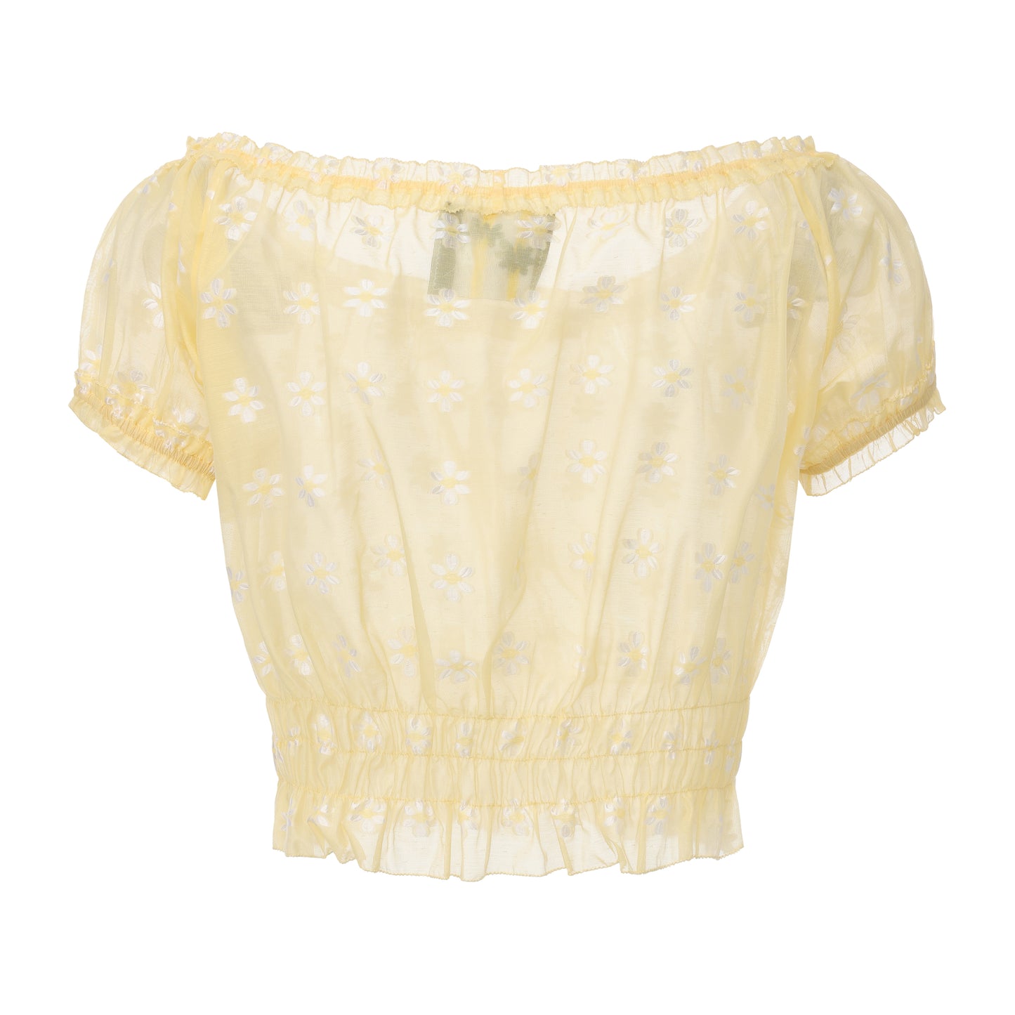 YELLOW JACQUARD SUGAR-FREE SET