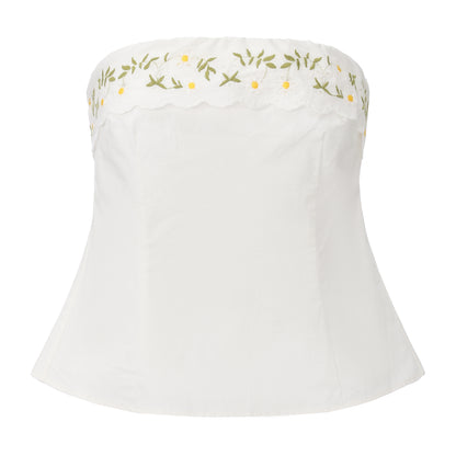 WHITE FLOWER CLUSTER SET