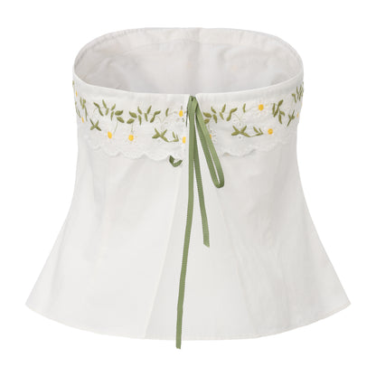 WHITE FLOWER CLUSTER SET