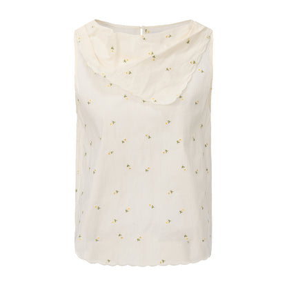 DAISY EMBROIDERY WIND CHIME PANTS SET