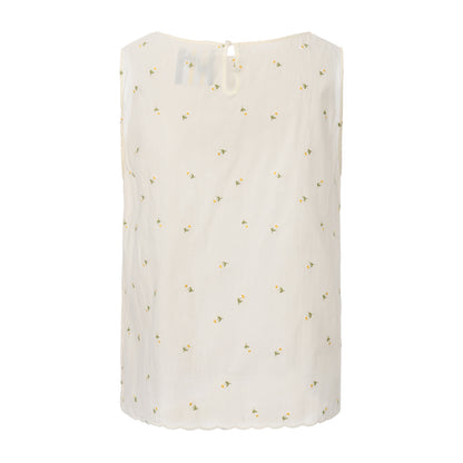 DAISY EMBROIDERY WIND CHIME PANTS SET