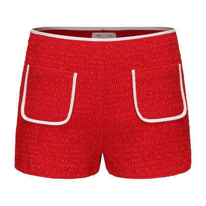 RED GRIGGLE SMOCK SHORT