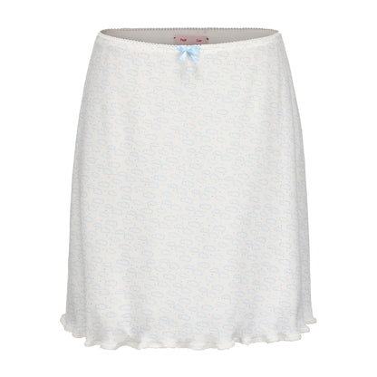 CLOUD PRINT CLOUD SKIRT