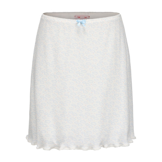 CLOUD PRINT CLOUD SKIRT