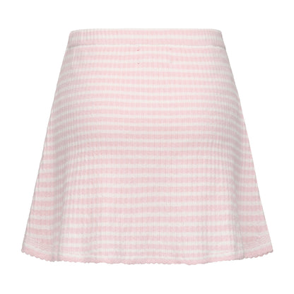 PINK MIMI VEST AND MIMI MINI SKIRT