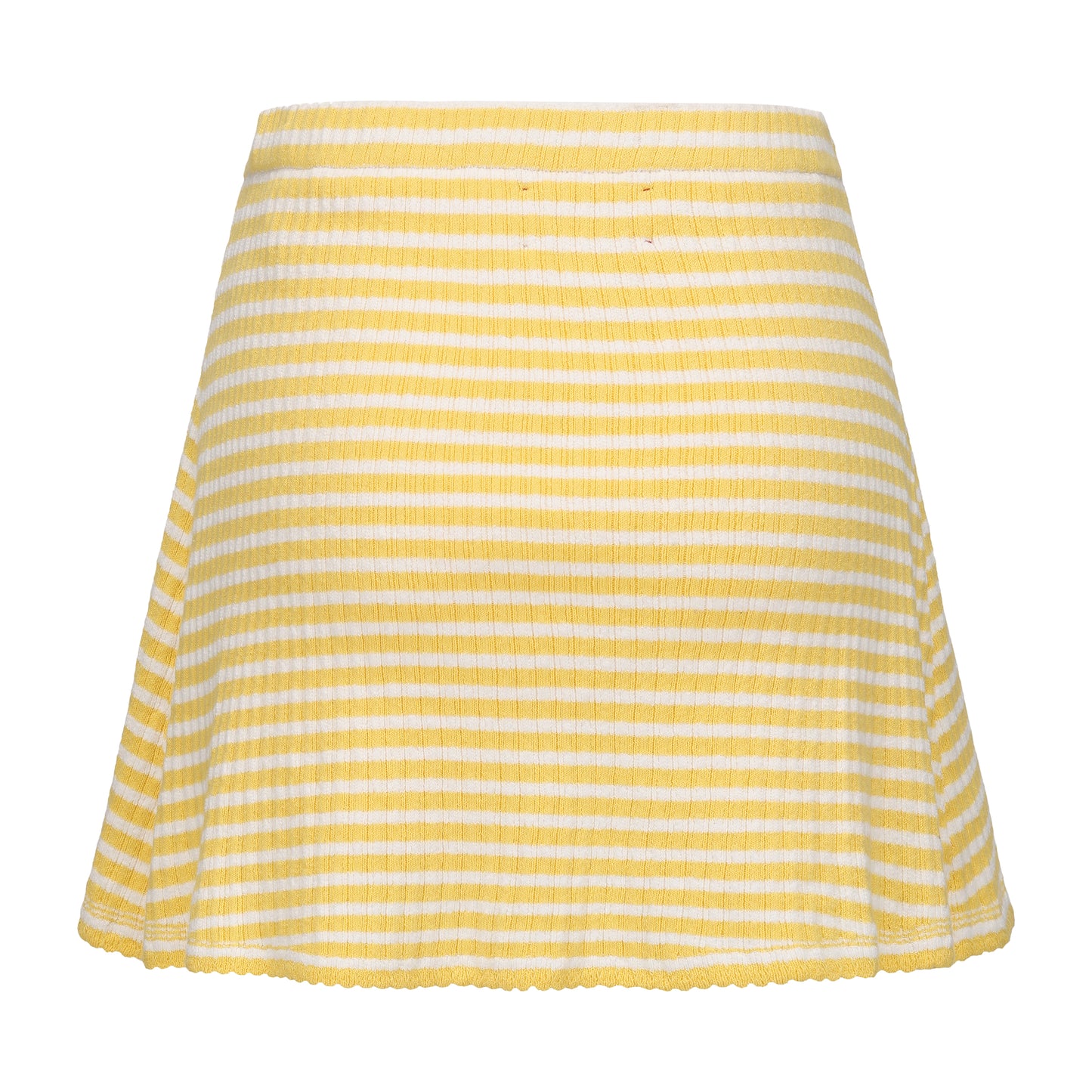 YELLOW MIMI VEST AND MIMI MINI SKIRT