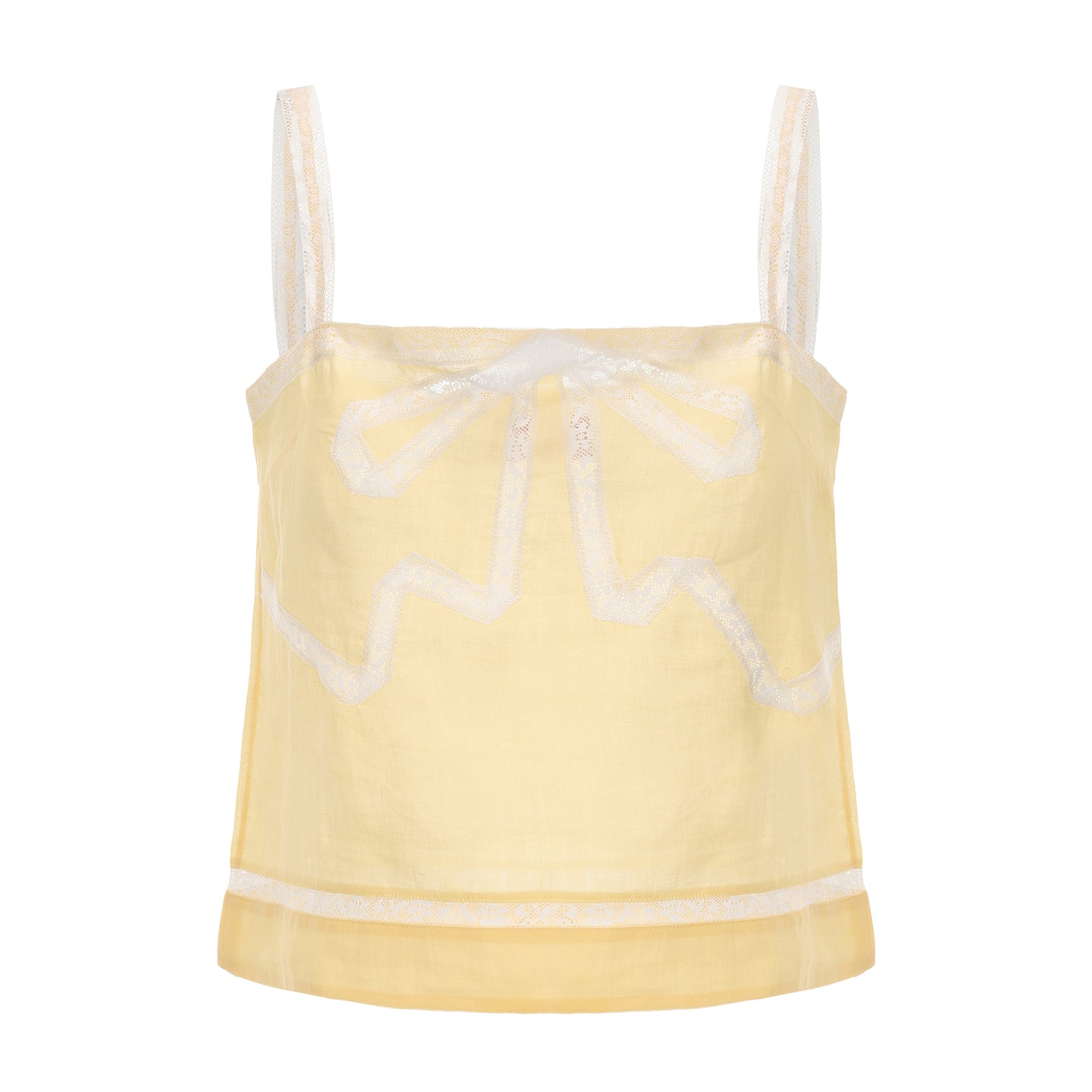 YELLOW BELLA BOW TOP