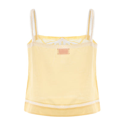 YELLOW BELLA BOW TOP